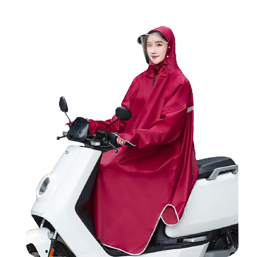一件式戴袖口斗篷雨衣, , large