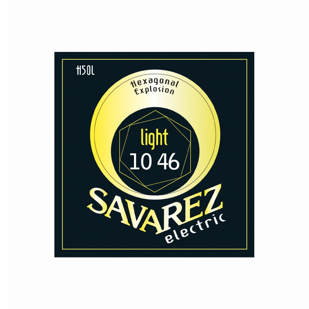 SAVAREZ H50L LIGHT 鍍鎳電吉他弦 10-46【敦煌樂器】, , large