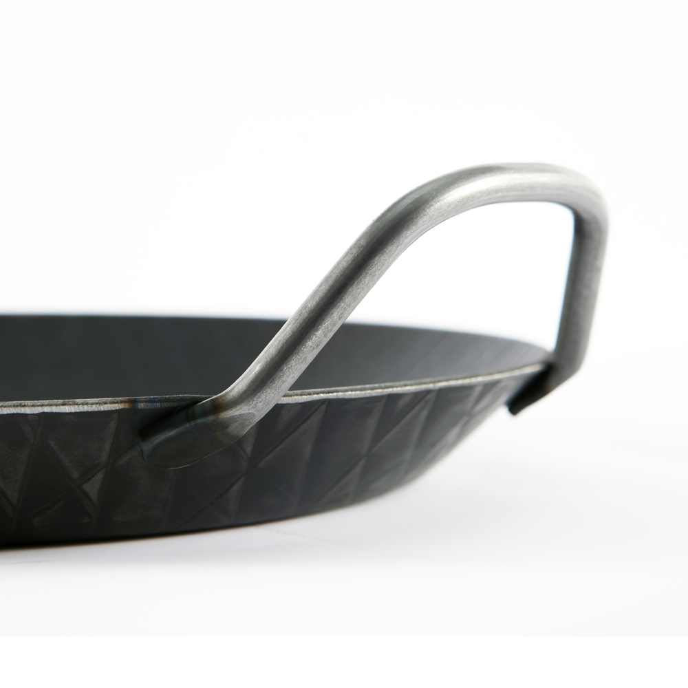 【德國turk土克鐵鍋】熱鍛斜紋 雙耳平底(深)鍋28cm 65930, , large