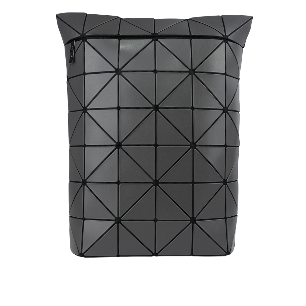 ISSEY MIYAKE BAO BAO BLOCKY 啞光霧面拉鍊後背包/炭灰色, , large