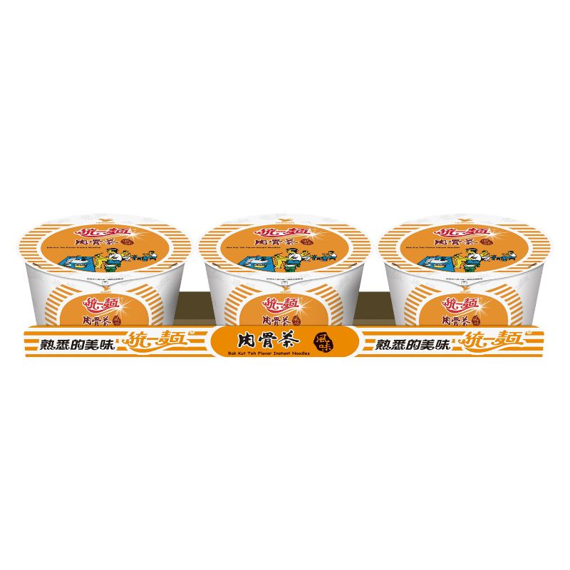 統一肉骨茶碗麵 93g, , large
