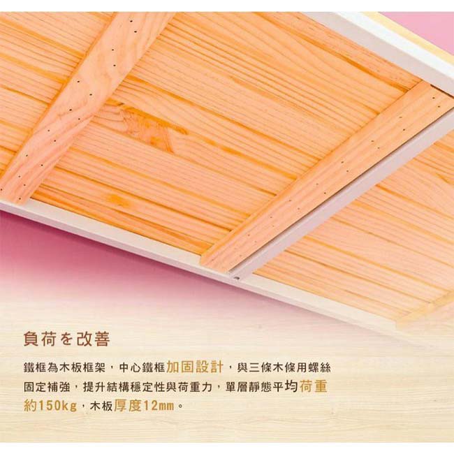 【Y HOUSE】90x45x75公分 松木兩層收納層架 置物架 鐵架-烤漆白原木, , large