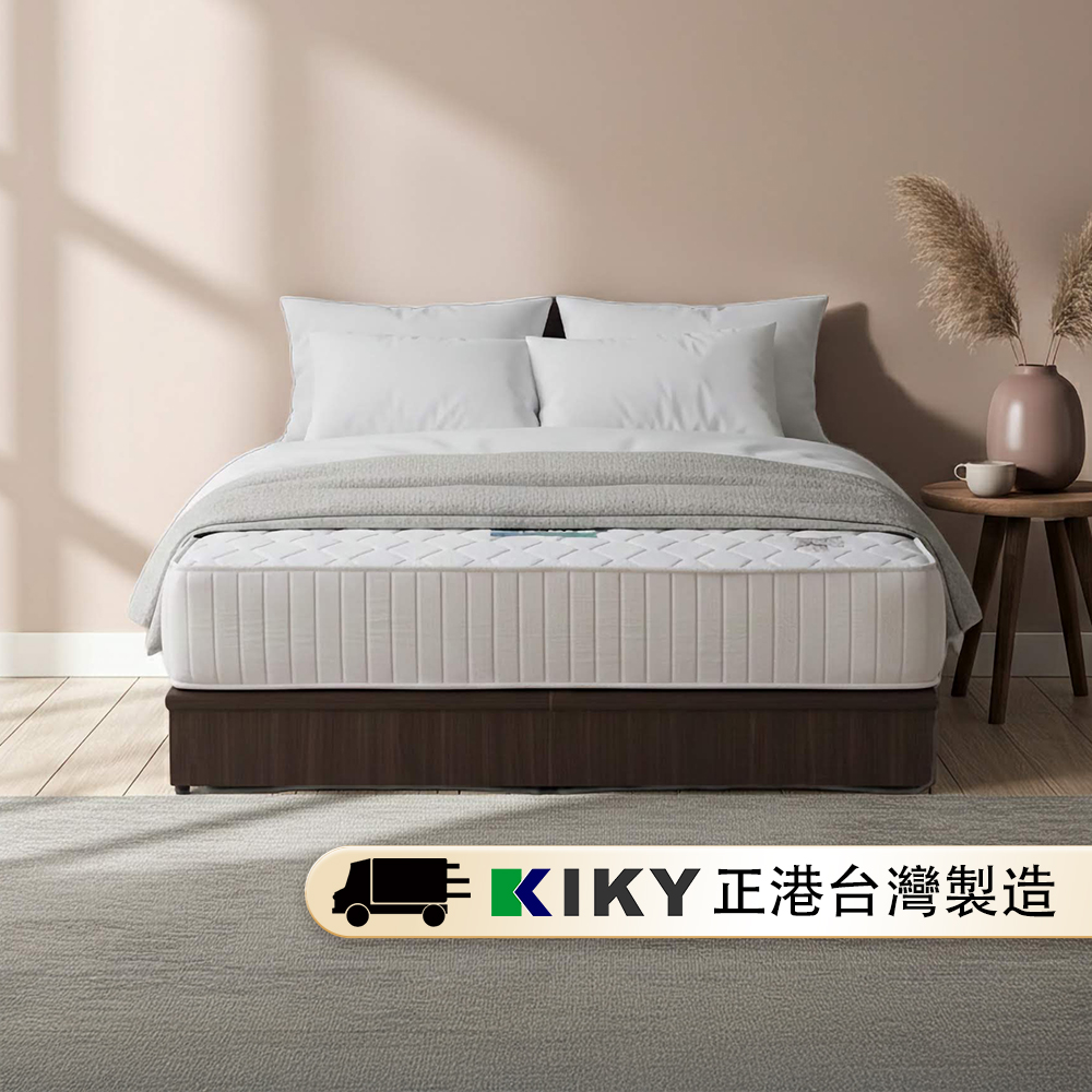 【KIKY】二代英式升級版泡棉加強圍邊獨立筒床墊, , large