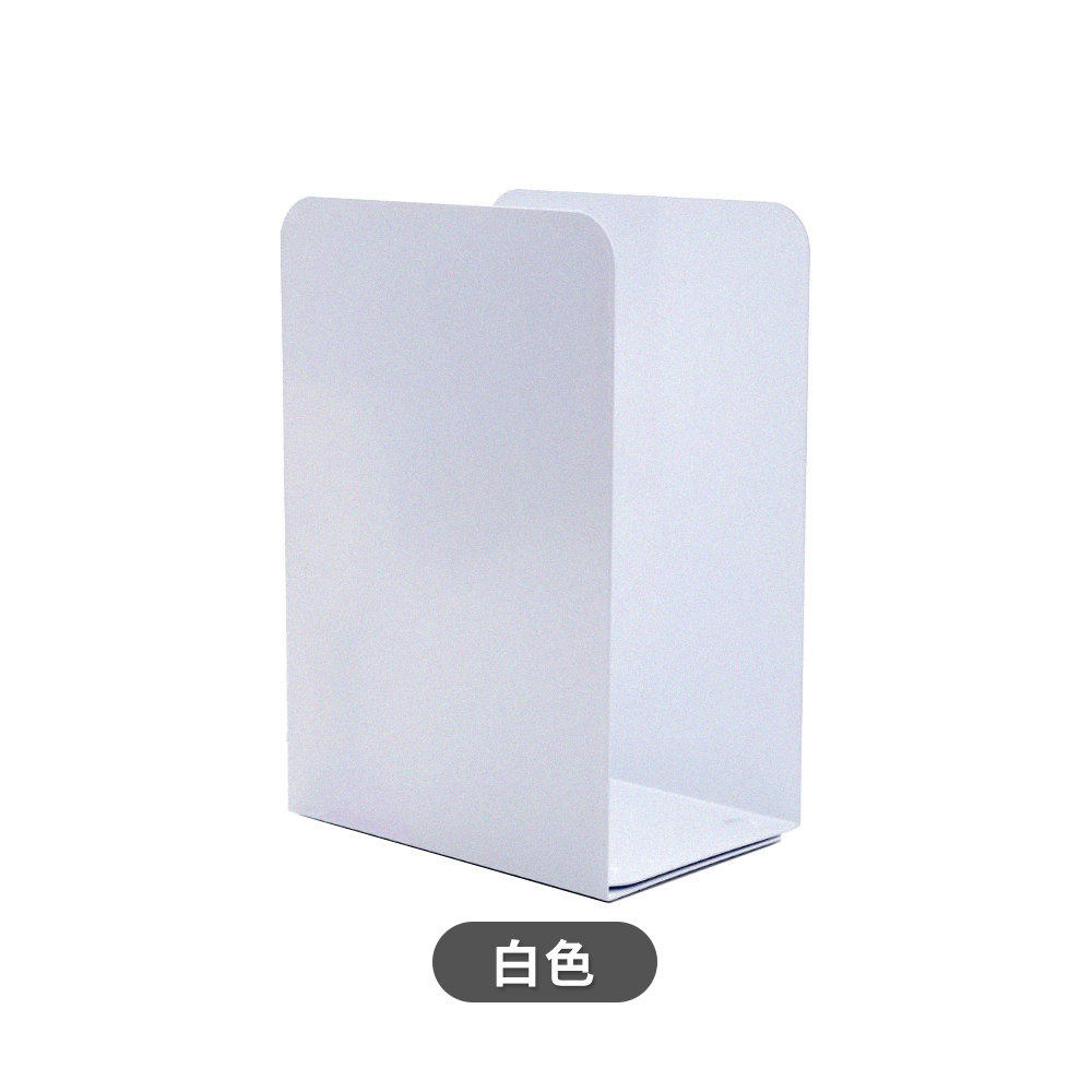 【上手家居】日式耐重書架 2入組 白色(桌上收納/書擋/辦公室收納/桌上書架/書檔/L型書架/書立/書擋架/書本收納/L型書擋), , large