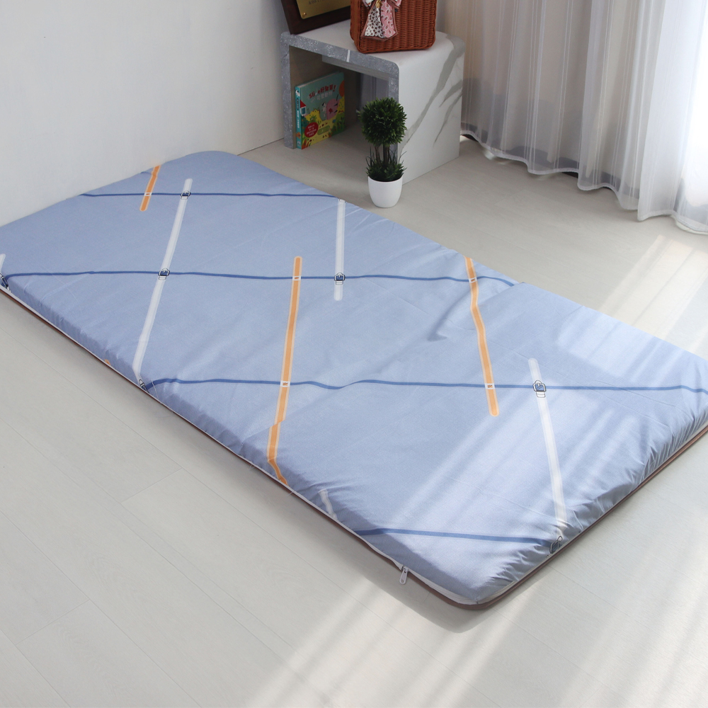 Natural original color finely woven summer mat, , large