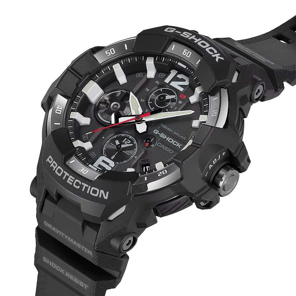 CASIO卡西歐 G-SHOCK MASTER OF G 專業航空錶 太陽能藍芽飛行錶 GR-B300-1A, , large