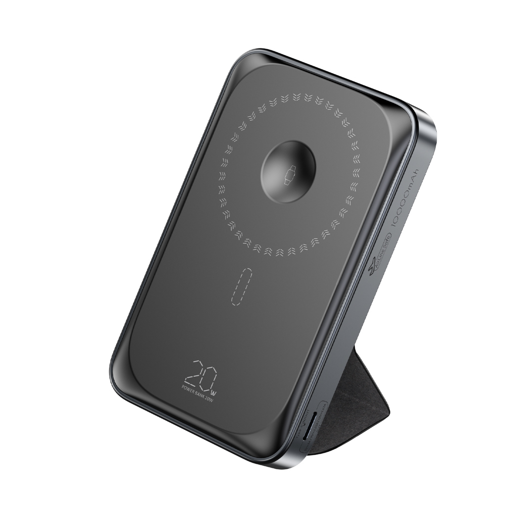 【Vyvylabs】10000mAh 3合1磁吸無線快充行動電源(20W)(錆色), , large