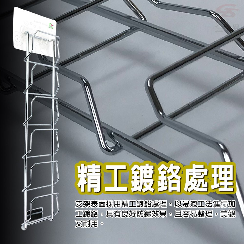 GS MALL 台灣製造 壁掛式碗盤收納架 碗盤收納架 壁掛式收納架 置物架 餐盤收納 廚房收納 碗架 盤架, , large