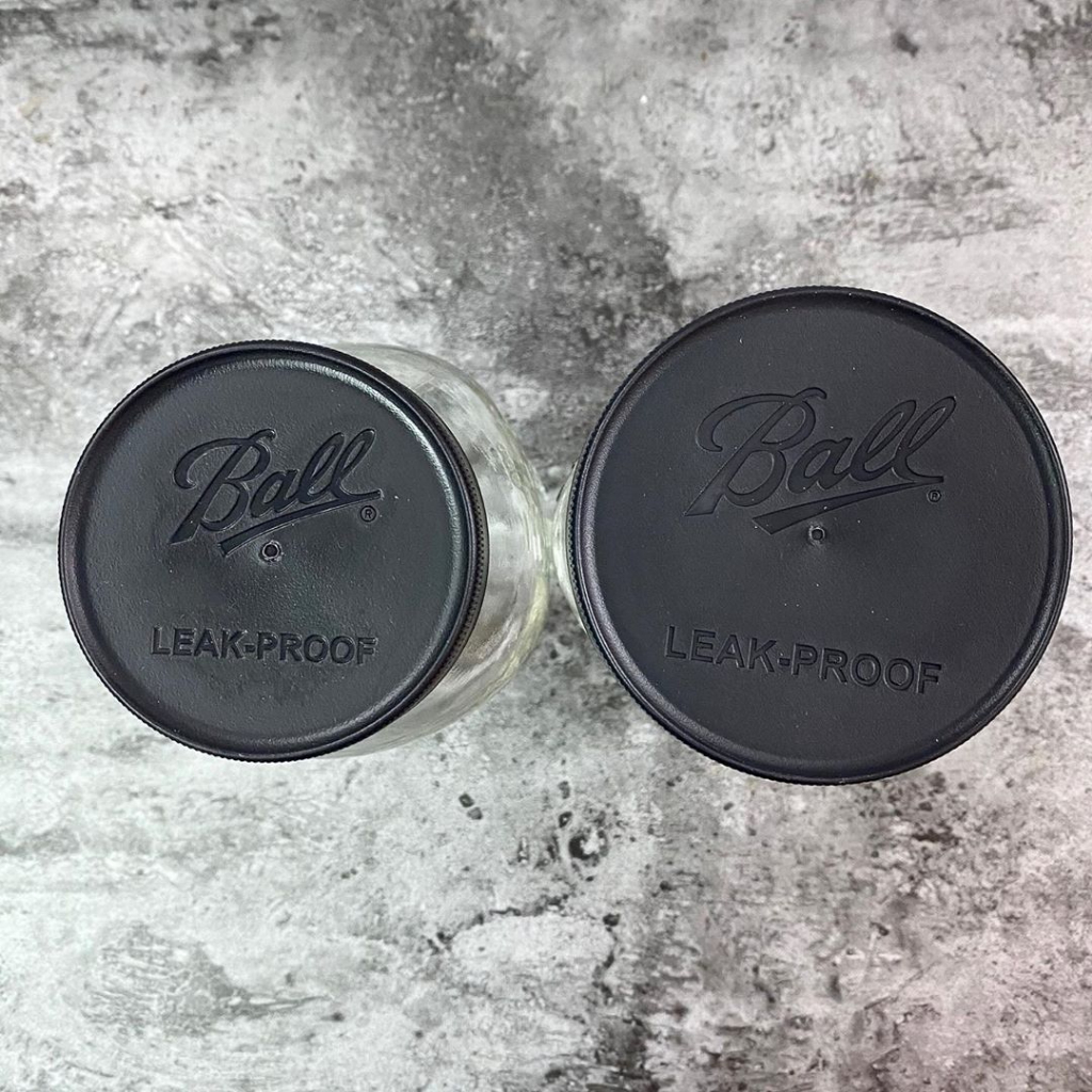 [Ball&reg;原廠配件] 窄口專用防漏密封黑蓋 Leakproof Storage Lid 密封蓋 塑膠蓋 梅森罐配件 蓋子, , large