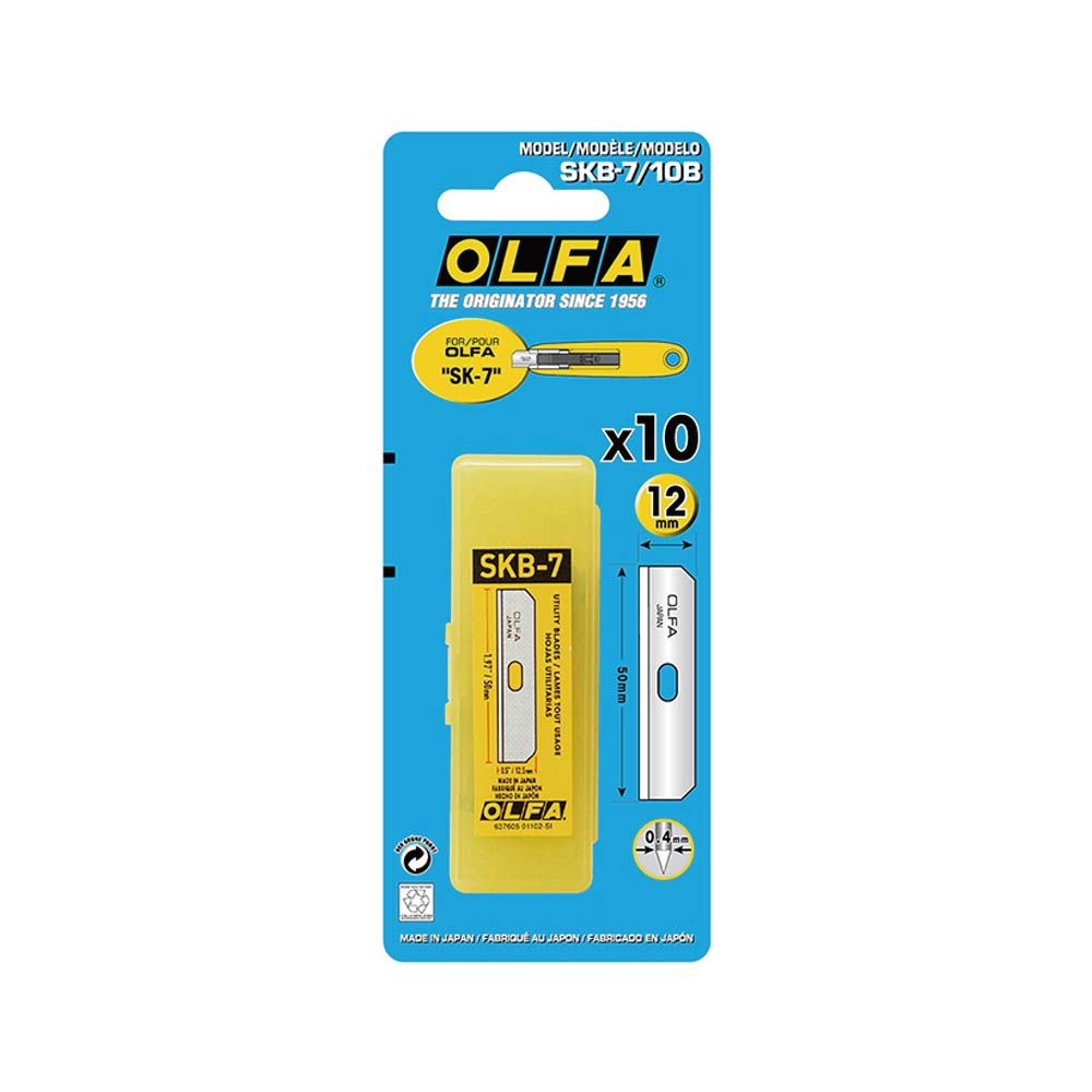 【OLFA】安全工作刀片 10片 /包 SKB-7/10B, , large