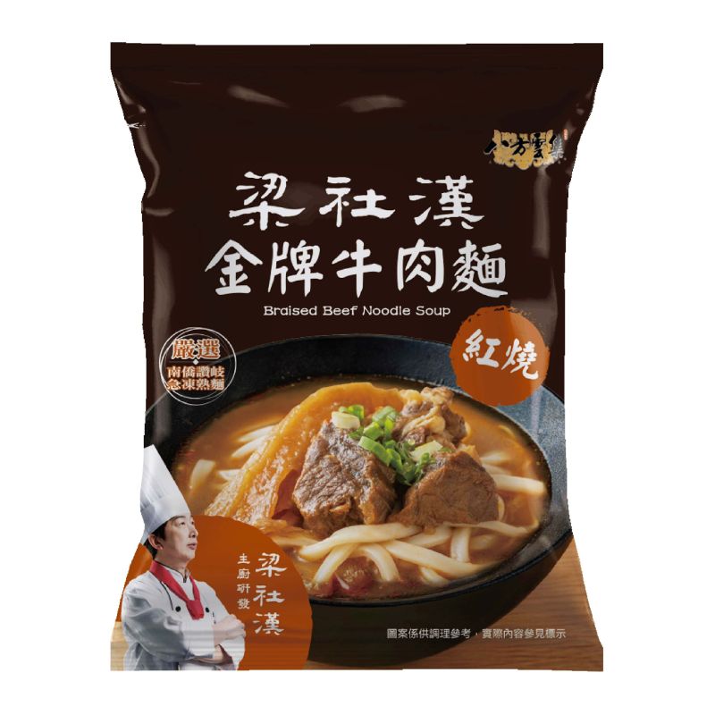 梁社漢金牌牛肉麵紅燒口味, , large