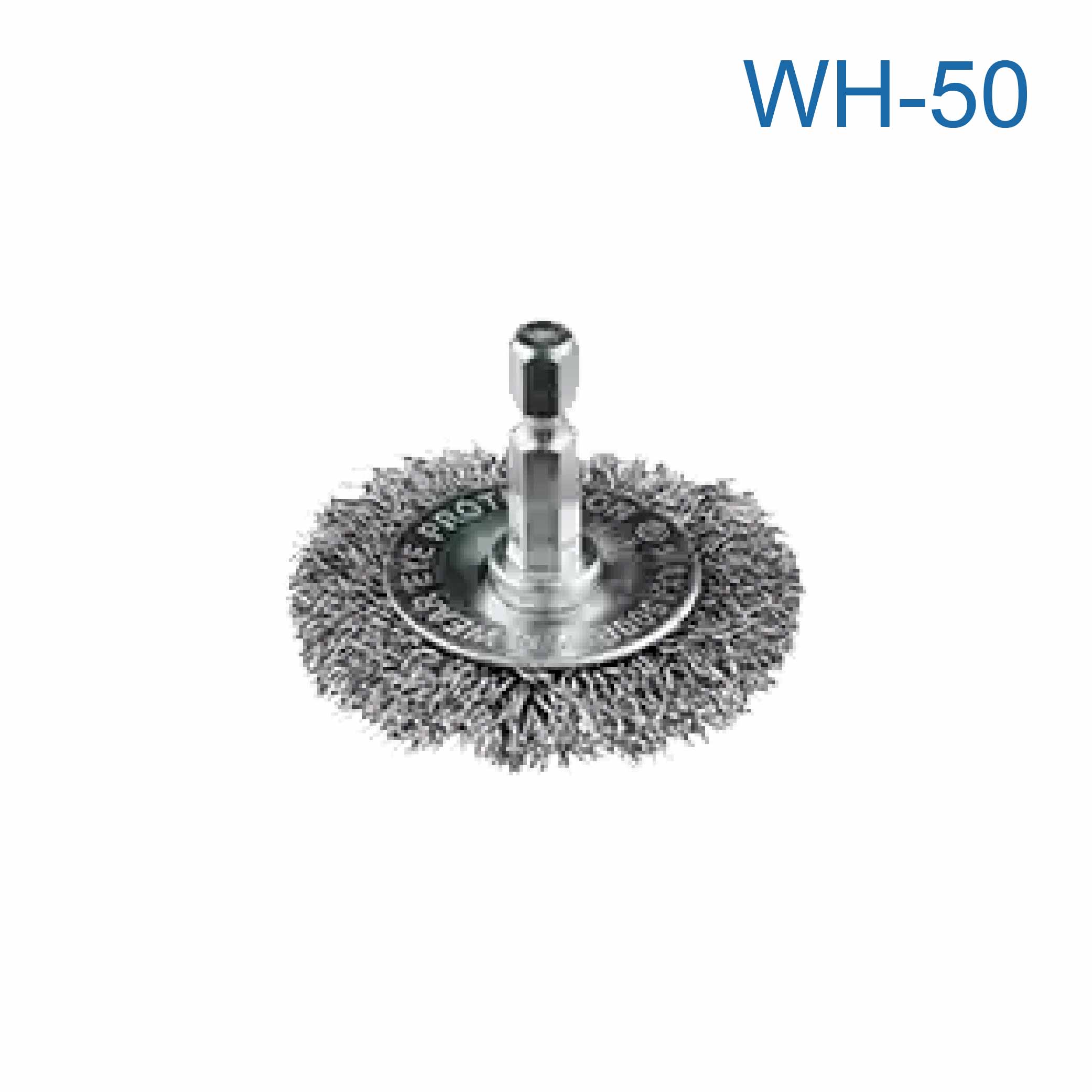 鉅玉經典｜六角柄鋼絲刷 帶柄平型 WH-50, , large