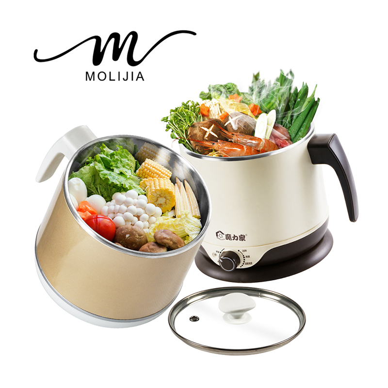 【MOLIJIA】2.2L Instant Hot & Multifunctional Electric Cooker - Crescent White, , large