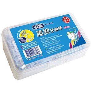 刷樂扁線牙線棒400支, , large
