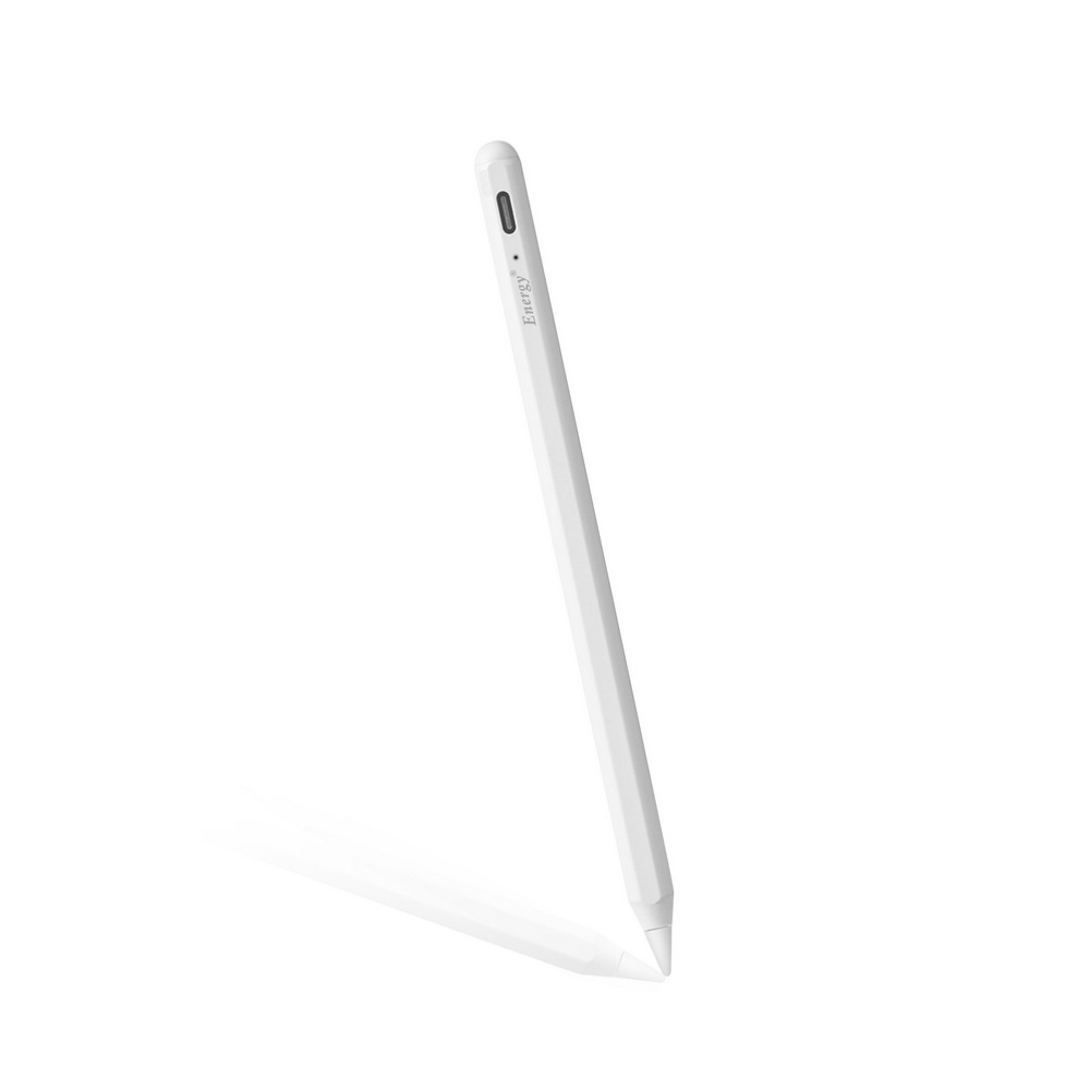 【四代Energy ITP452天使白】iPad專用款防誤觸主動觸控筆(附保護筆套+筆尖套), 白, large