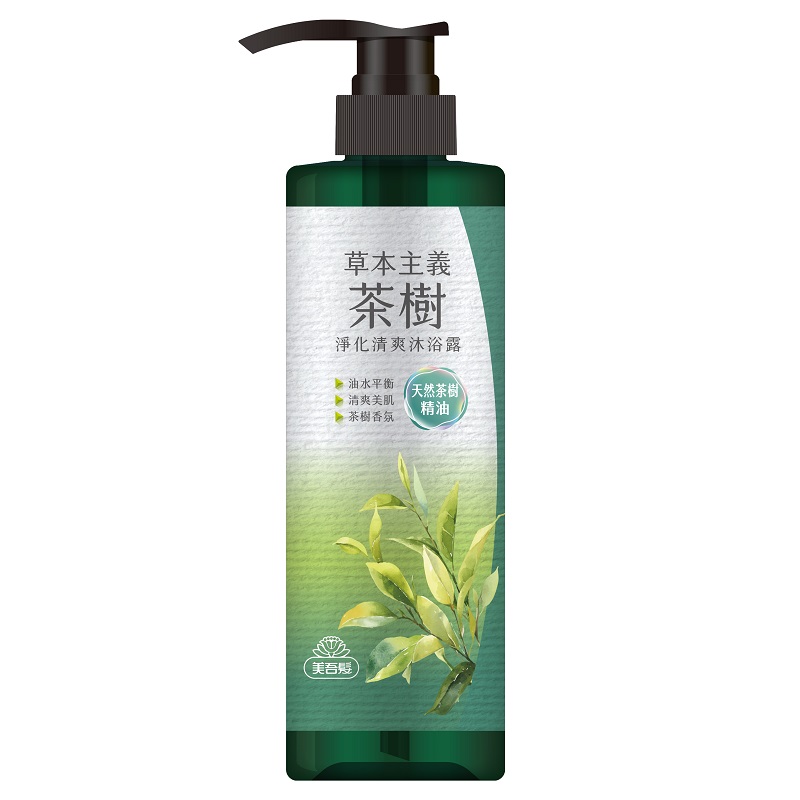 美吾髮草本主義茶樹淨化清爽沐浴露, , large