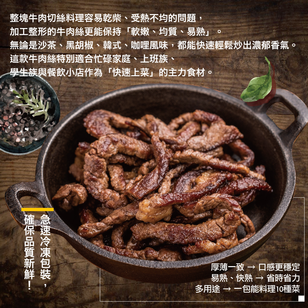 Selected Shredded Beef, , large