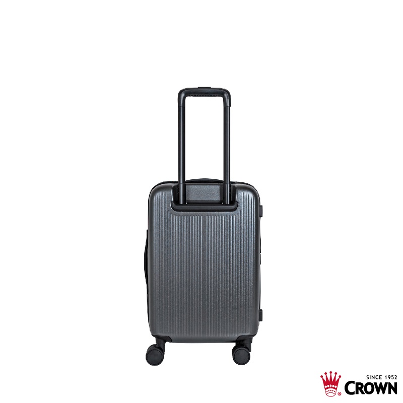 皇冠C-F1910 19.5吋前開霧面拉鍊登機箱, , large