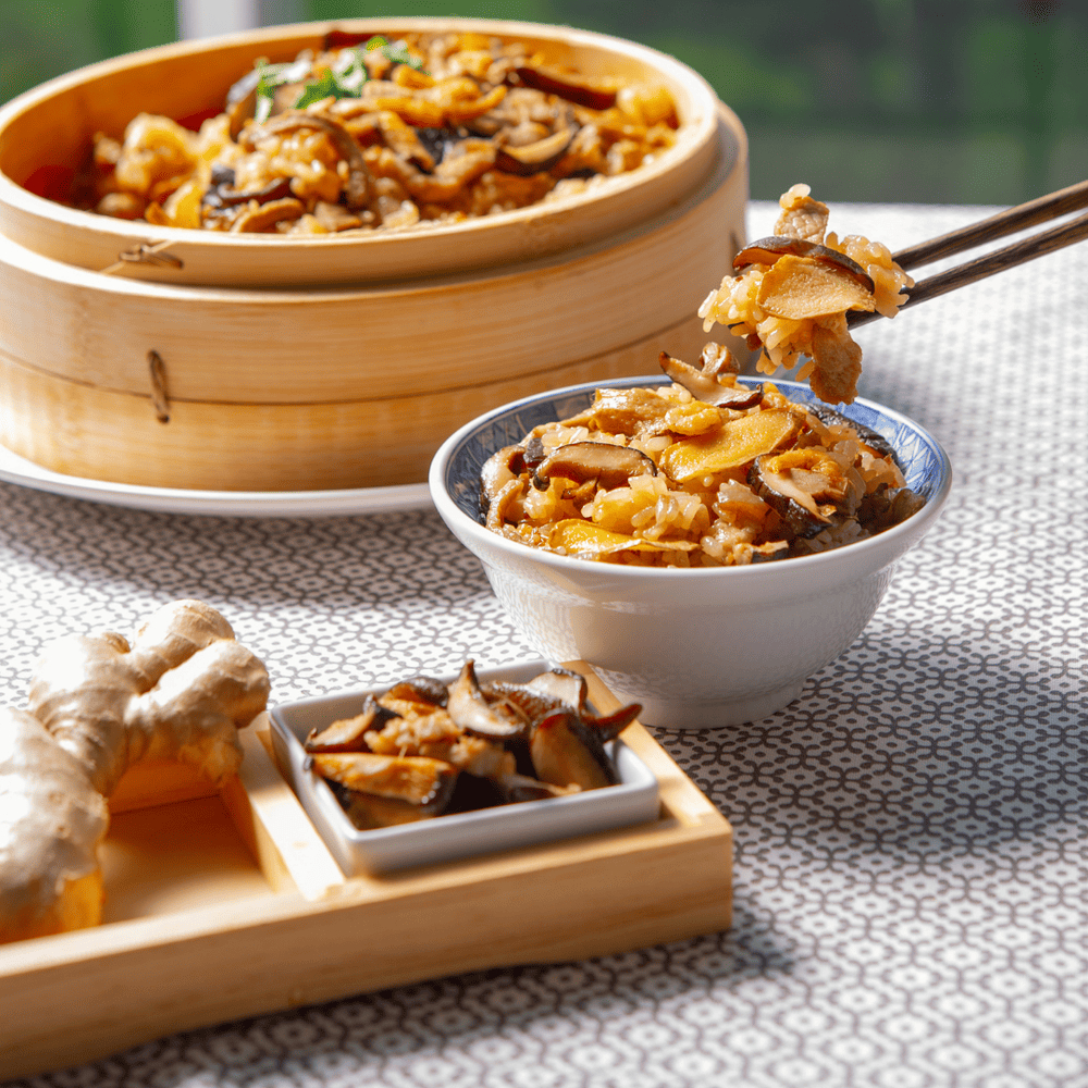 【全國麗園】飯店功夫菜 好飽米糕1000g 傳統台灣味 油飯 保證續碗 桶仔米糕 加熱即食料理 冷凍食品 加熱調理包, , large