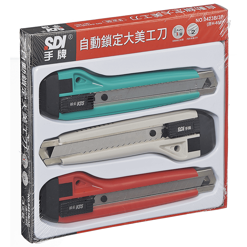 SDI Cutter(L) 0423B/3P 3PCS, , large