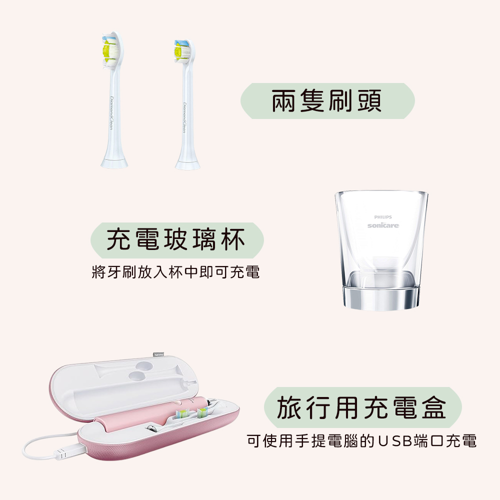 Philips Sonicare DiamondClean Sonic Electric Toothbrush HX9362, , large