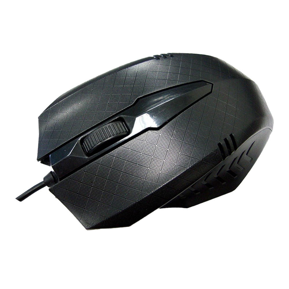 KTnet M3 Black Eagle Silent Gaming USB Optical Mouse Ergonomic Design Mute Button, , large