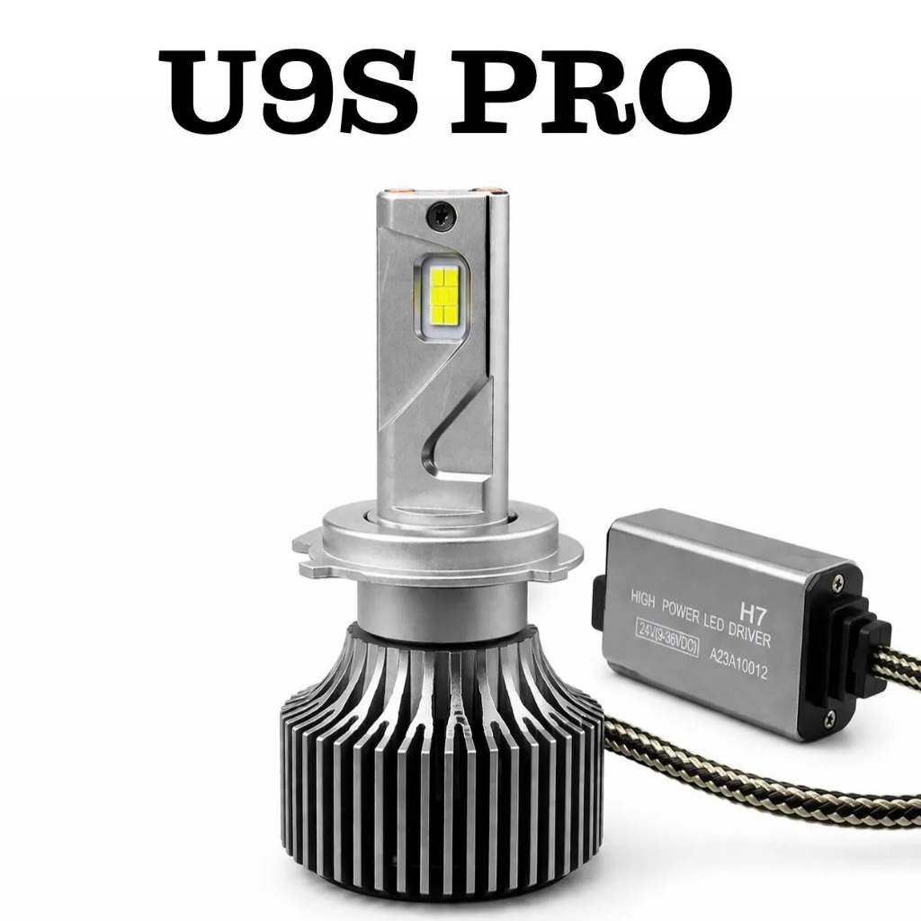【PA LED】U9S PRO 24V H4 H7 H8 H11 寬電壓 白光 LED 大燈 霧燈, , large