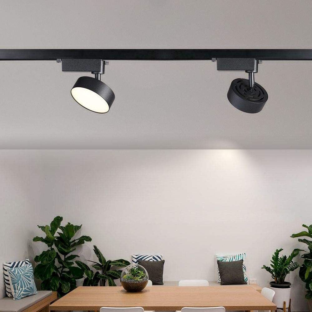 【卡米達】15W LED 軌道燈 黃光(CA1918BK-3000K), , large