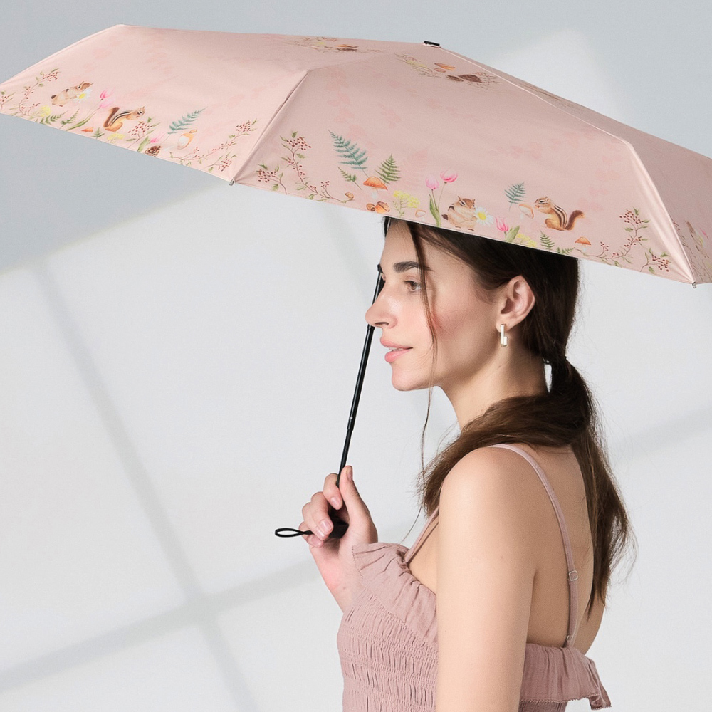 【boy】 Sun Shade Mini Umbrella-Chipmunk, , large