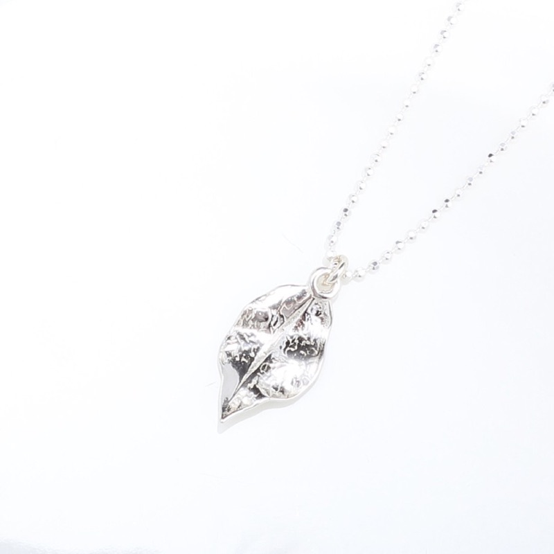 【Angel & Me】Leaf hope revival s925 sterling silver necklace Birthday gift, , large