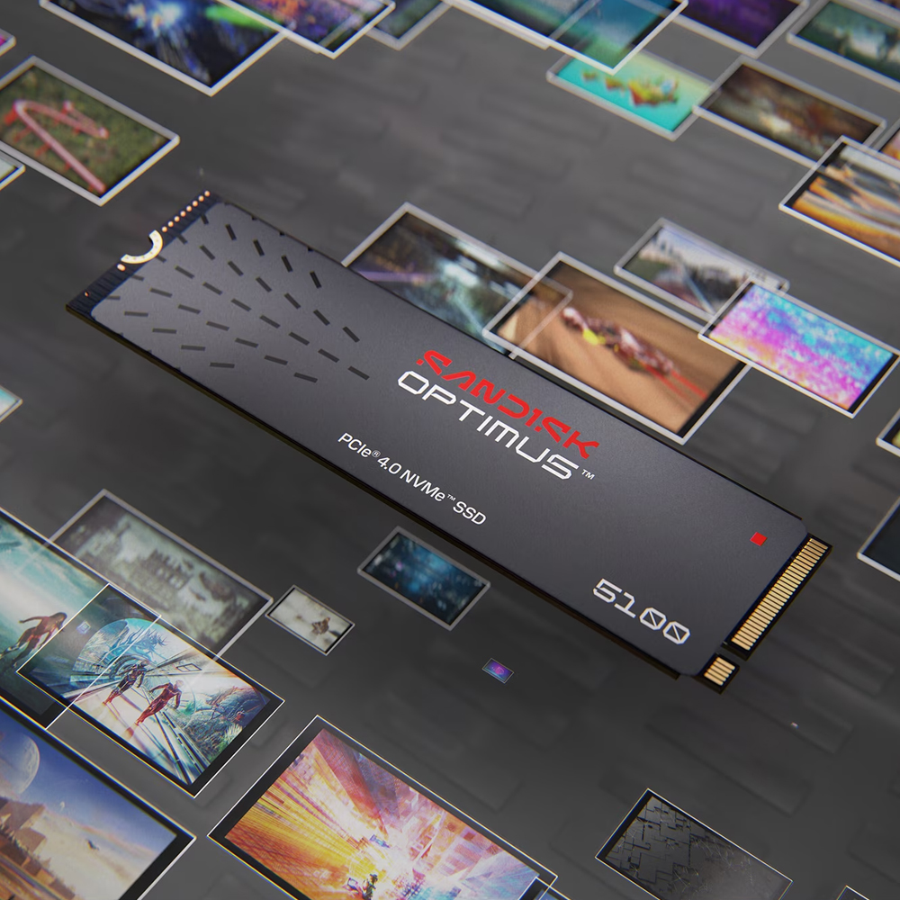 【SanDisk】Optimus 5100 NVMe 4TB SSD M.2 2280 代理商保固公司貨, , large