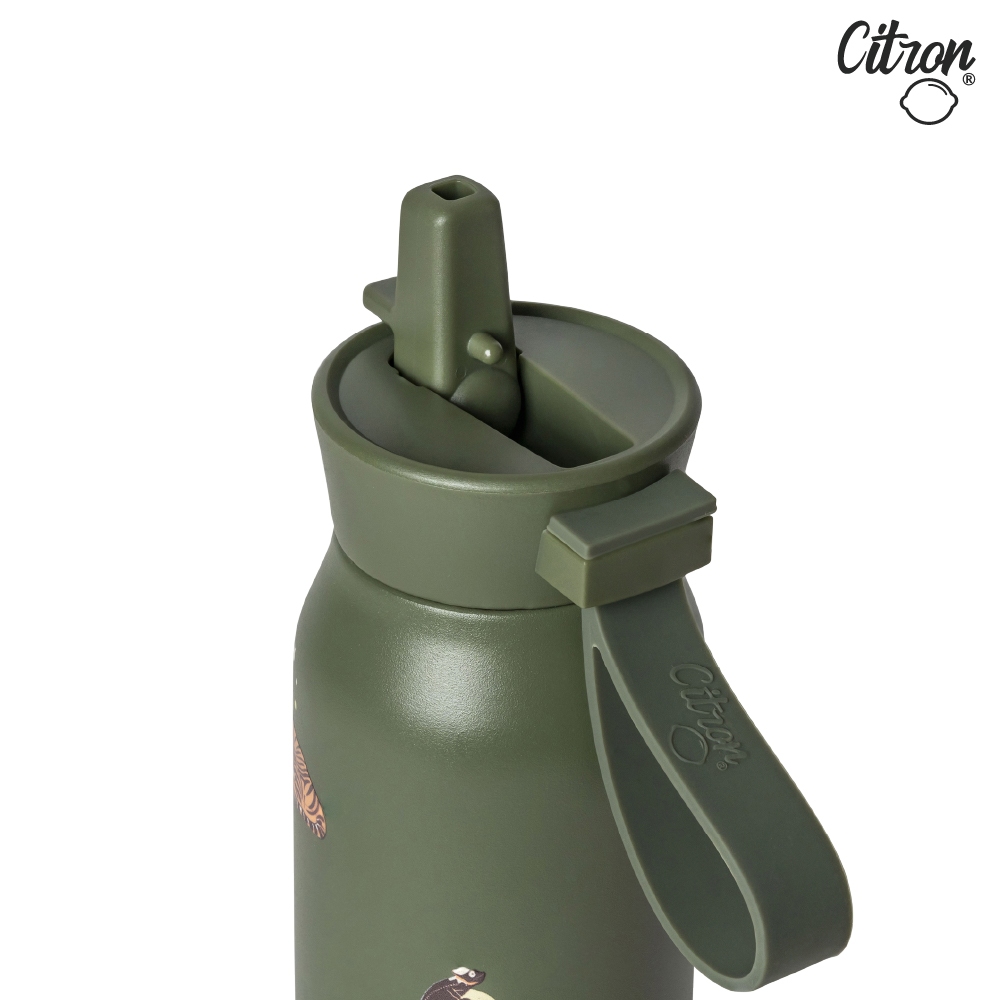 官方直營【Citron】矽膠提把三層保溫瓶_350ml_多款可選, , large