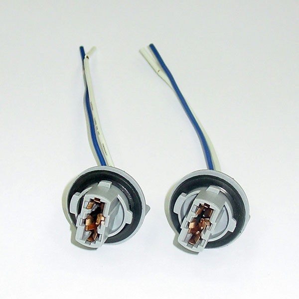 【PA LED】T20 7443 雙芯 / 7440 單芯 煞車燈 方向燈 倒車燈 燈座 加粗線組 18AWG 防水, , large