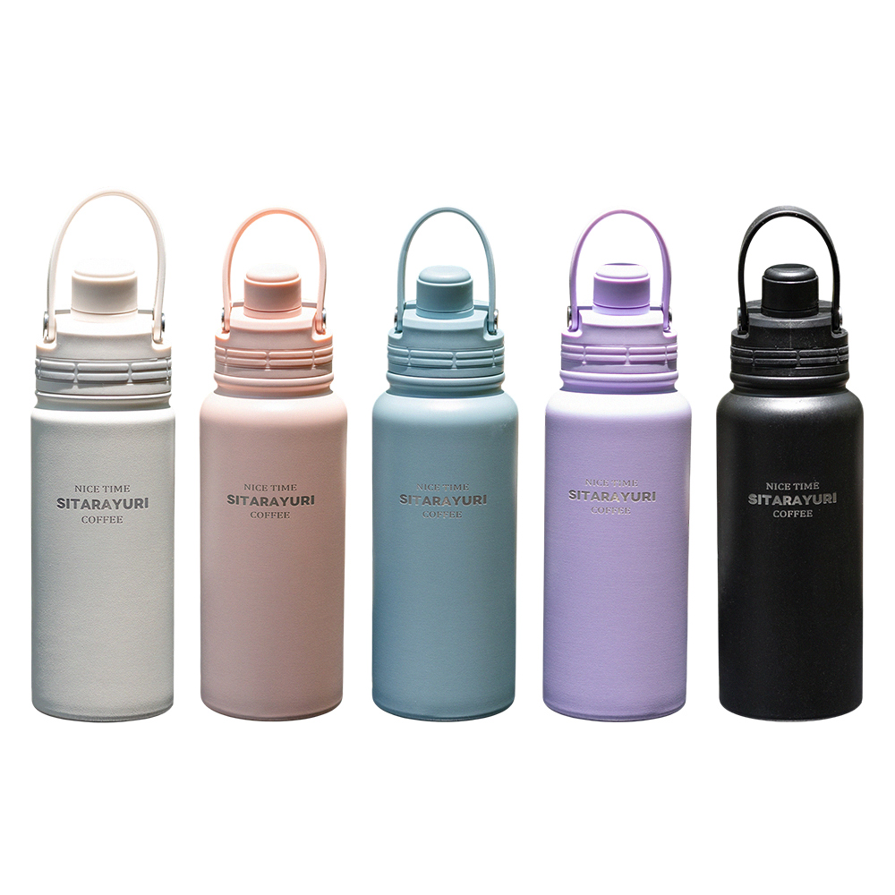 【H&R安室家】SITARAYURI 304不鏽鋼磁吸保溫瓶600ml(H64), , large