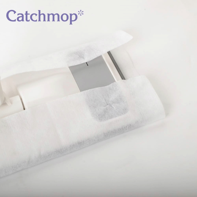 【THE LOEL】Catchmop Floor Cleaning Electrostatic Dust Removal Wipes x1 (30 sheets/pack) / 30 x 21cm / Korean Innovative Electrostatic Adsorption Technology, , large