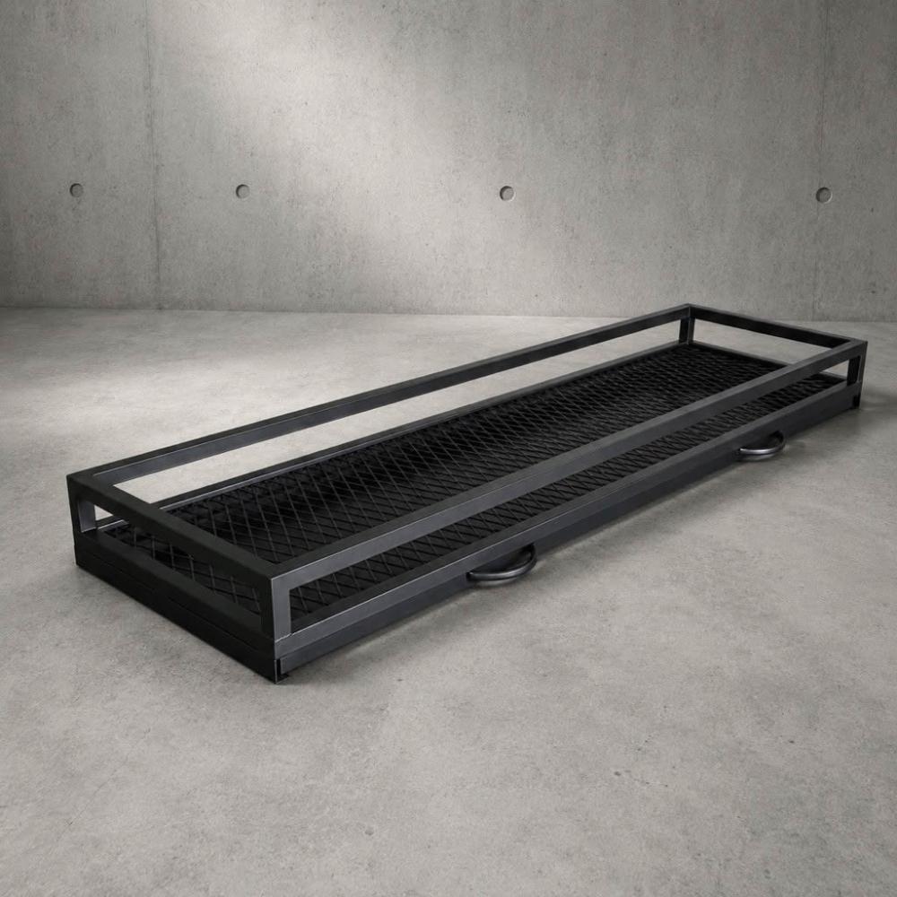 【 SHAONIANNA.TW 】桌上型盆栽鐵架 120&times;55cm｜金屬材質 大容量｜附接水盤＋護欄防倒 手把&times;2, , large