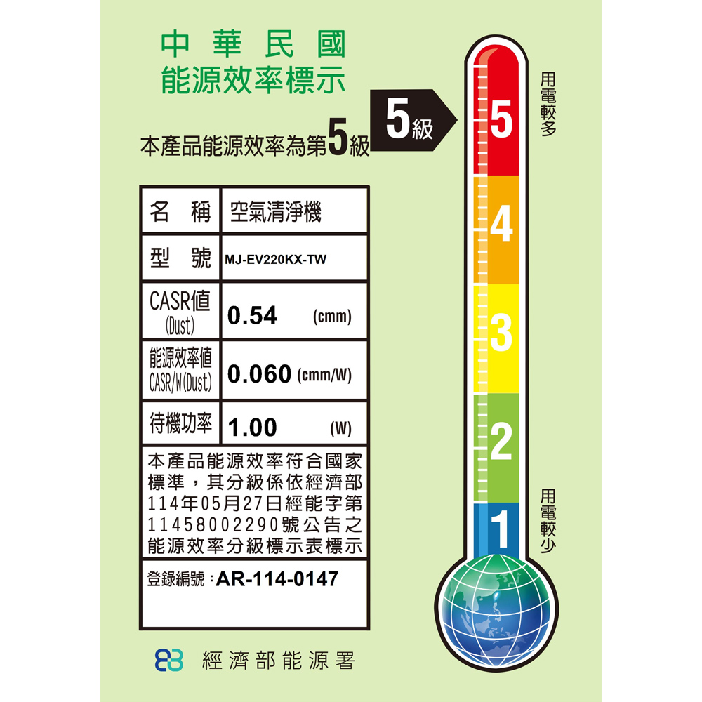 MITSUBISHI 三菱 變頻式空氣清淨除濕機 MJ-EV220KX-TW, , large