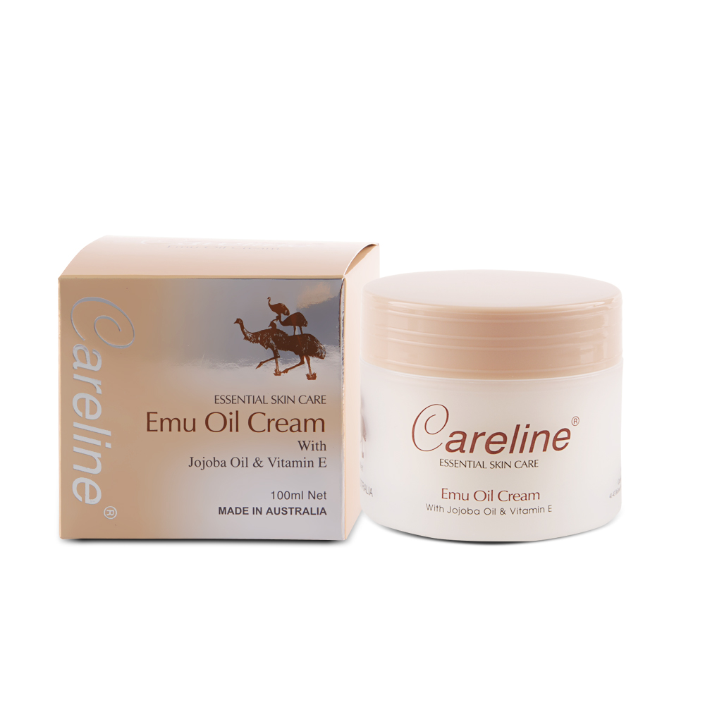 澳洲 Careline 鴯鶓油綿羊霜含荷荷芭油及維他命E (2入組 100ml/罐), , large