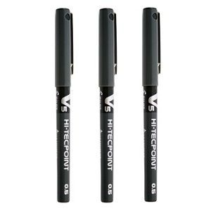 百樂V5鋼珠筆3入, , large
