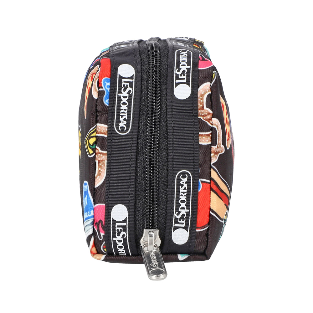 Lesportsac Rectangular Cosmetic 長形化妝包 盥洗包 收納包 女包(紐約城市L262-6511P-HG79, , large