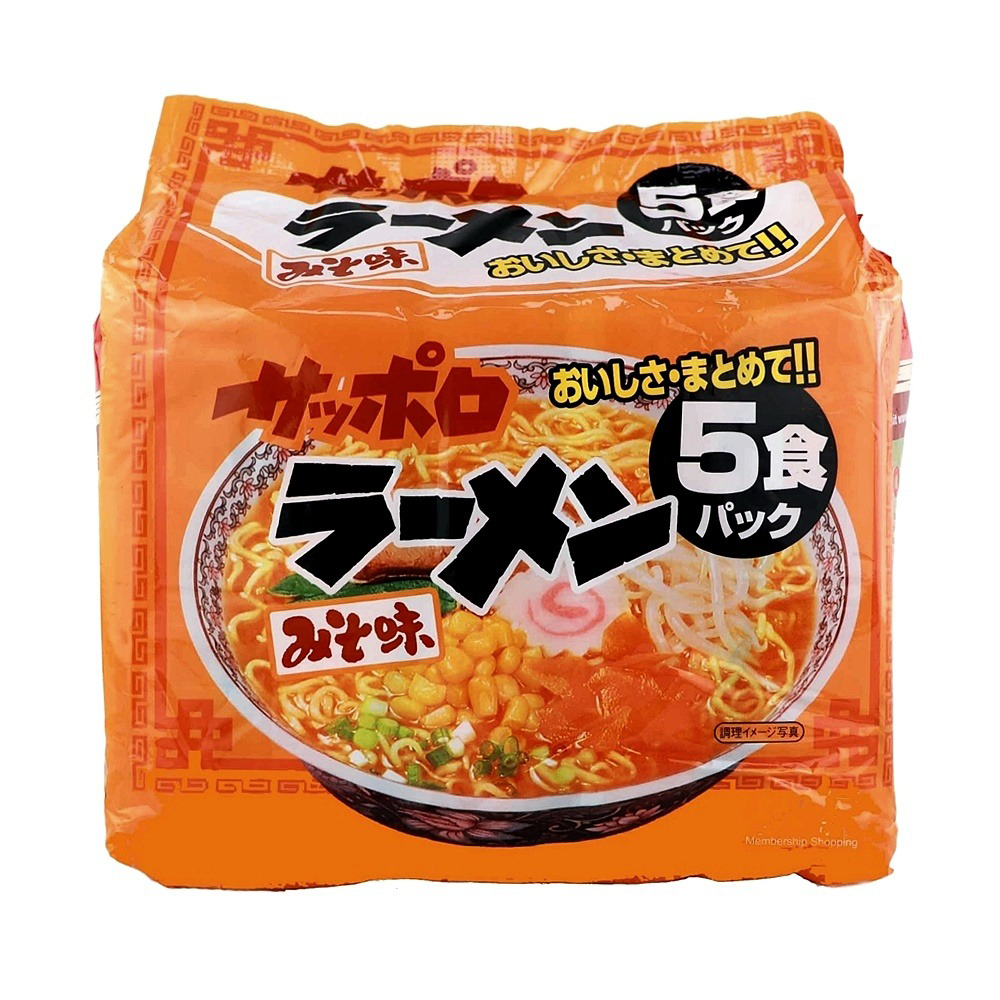 砂押札幌味噌味袋裝拉麵, , large