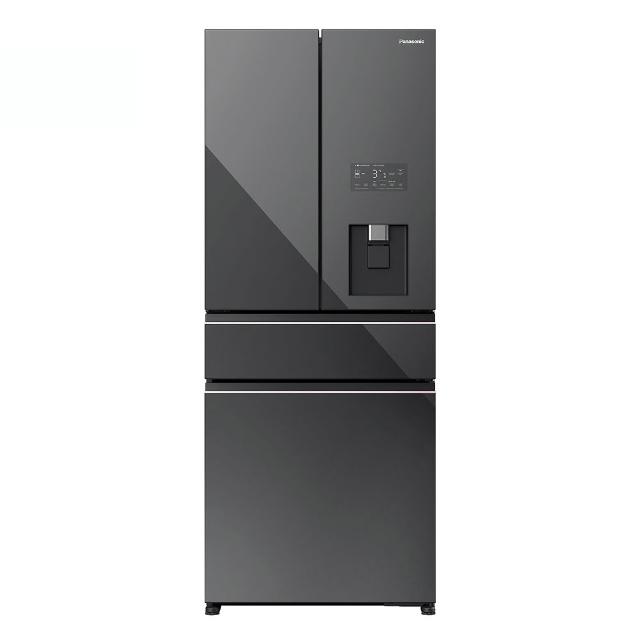 【Panasonic 國際牌】540公升 無邊框霧面玻璃四門變頻冰箱極緻灰 NR-D541PG-H1, , large