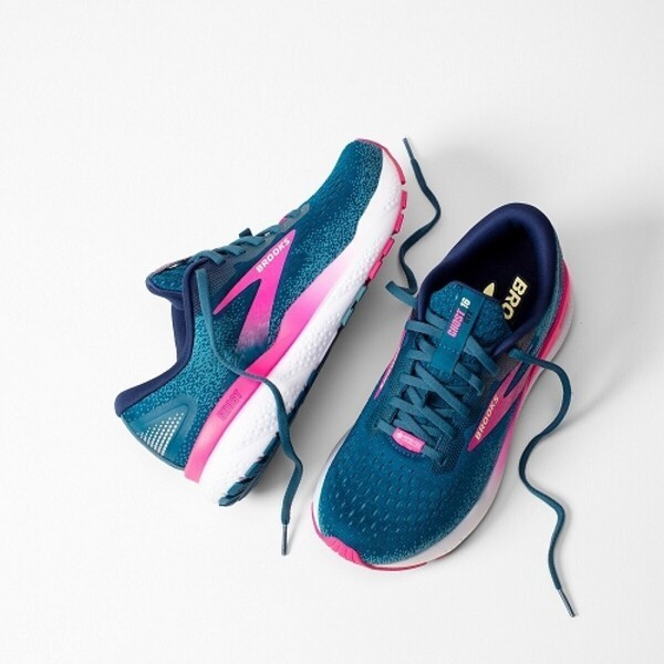 Brooks Ghost 16 GTX 女 慢跑鞋 運動 路跑 避震緩衝象限 防水 藍綠 粉 [1204191B422], , large