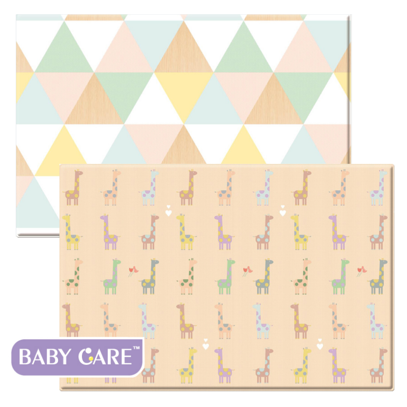 【BabyCare皇冠】遊戲墊─多彩小鹿(185x125x1.2 cm), , large