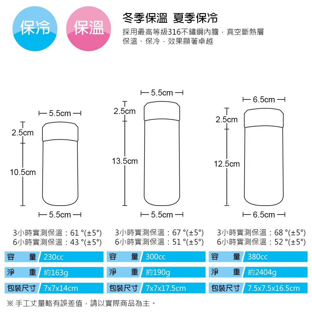 CLARE 可蕾爾 晶鑽316不鏽鋼真空全鋼杯 不鏽鋼300cc-Leidea樂德兒, , large
