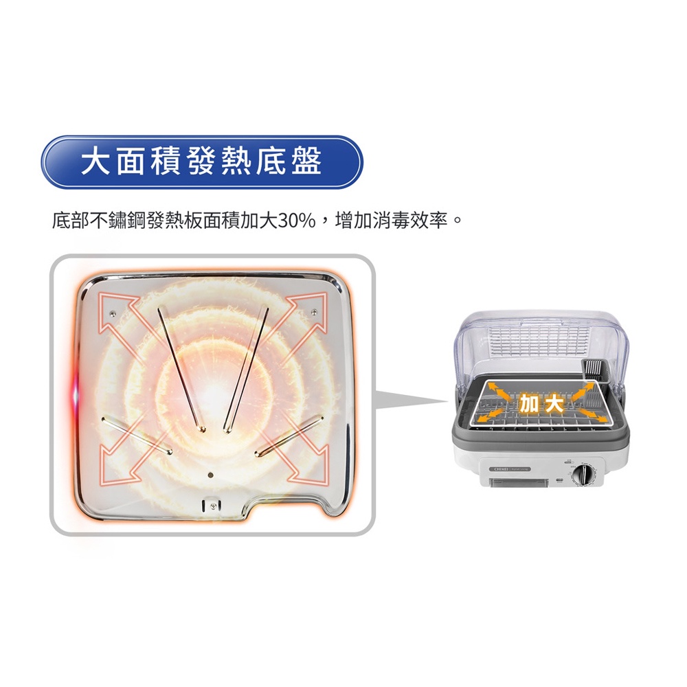 CHIMEI 奇美 抗菌定時烘碗機 KD-06PH00, , large