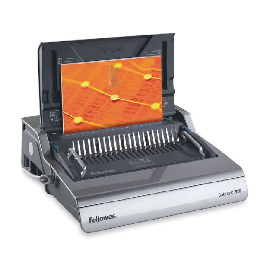 【Fellowes 婓樂】銀河 電動 膠圈 裝訂機 /台 Galaxy 500e, , large