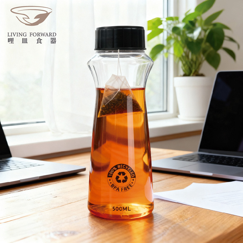 【哩皿食器】台灣製  食品級Tritan  暖心瓶 500ml, , large