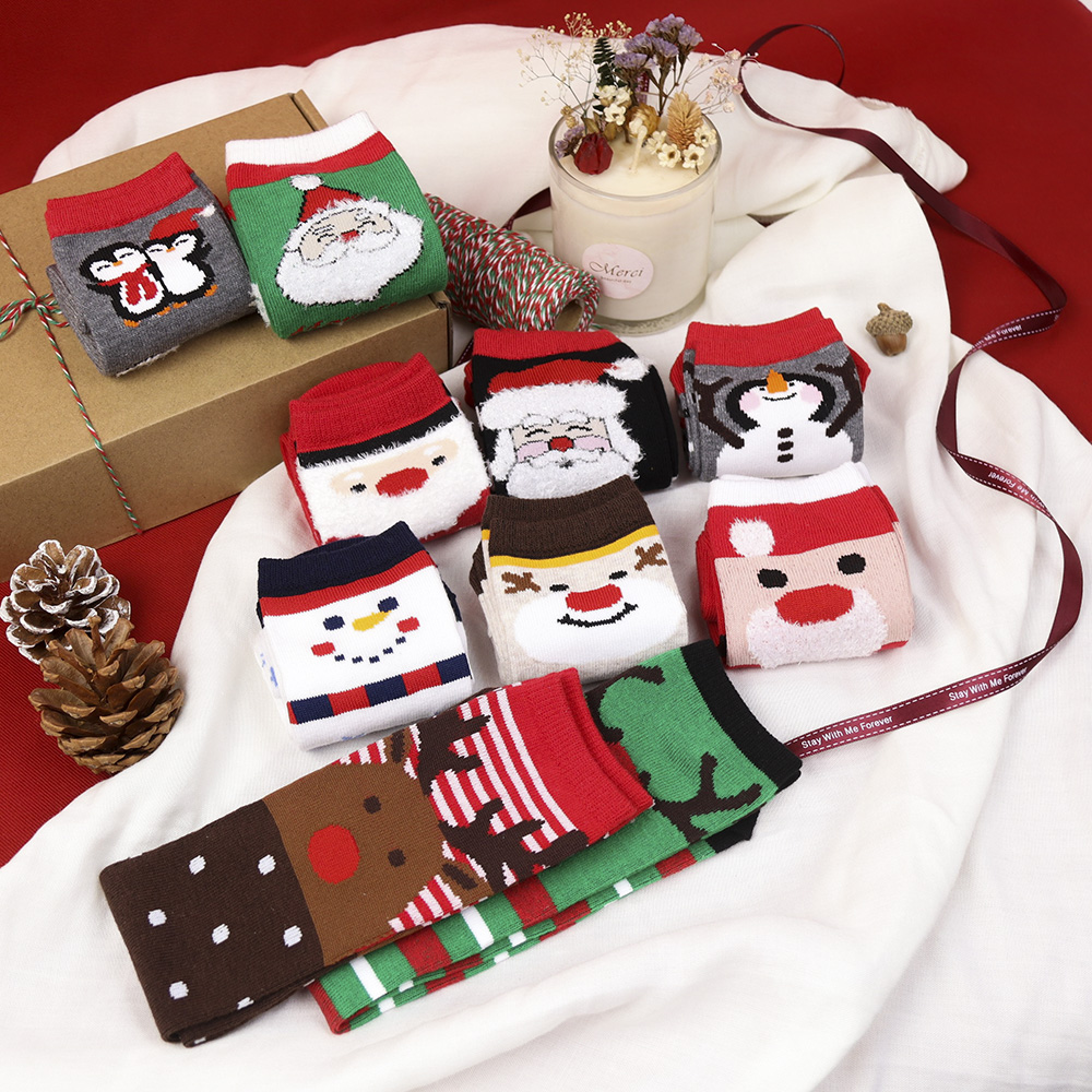 Christmas themed socks, , large
