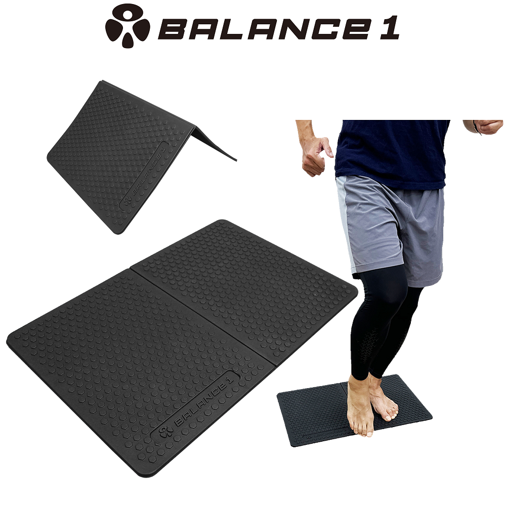 BALANCE 1 可折疊超慢跑墊 黑色, , large